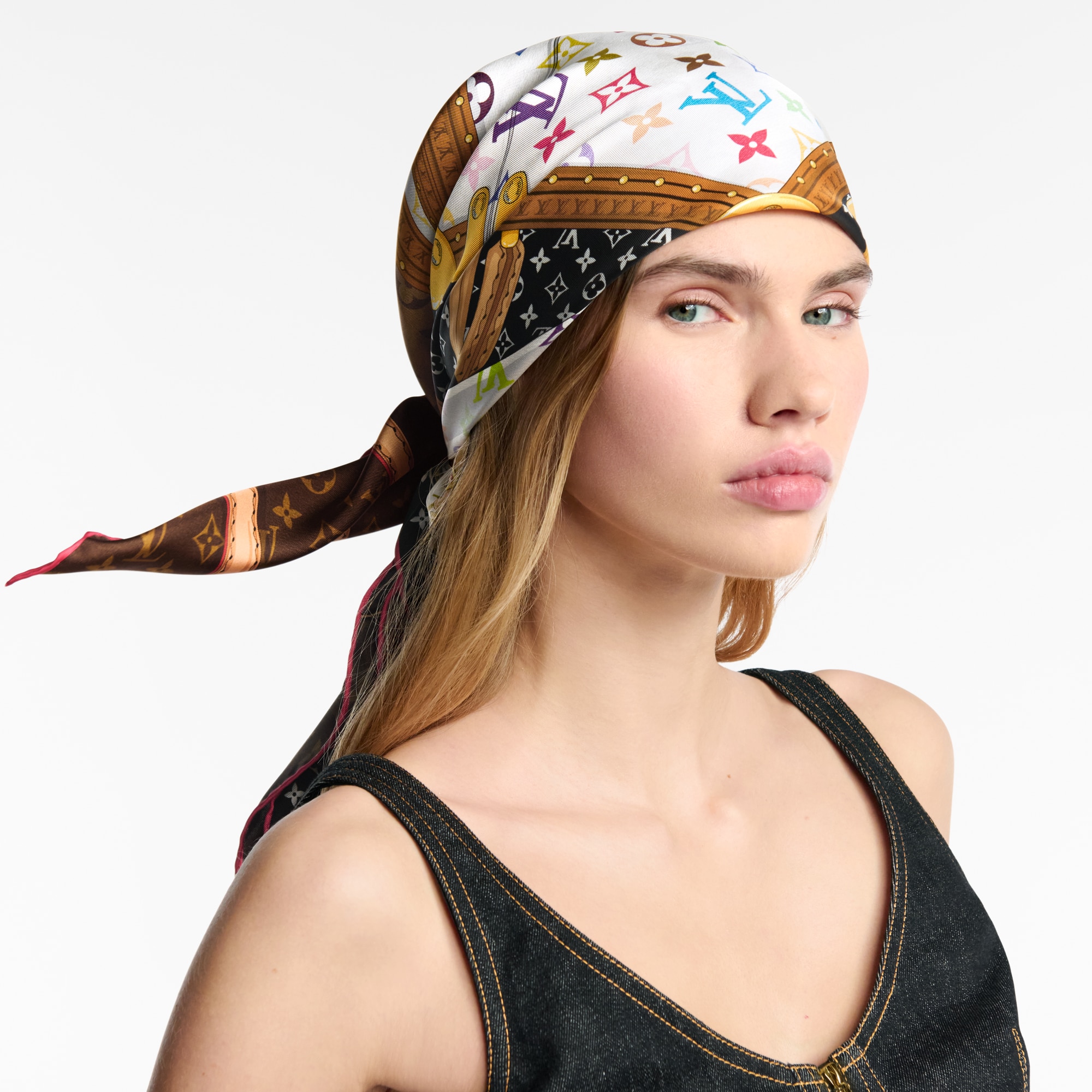 LV x TM Monogram Multicolor Collector Square 90 S00 - Women